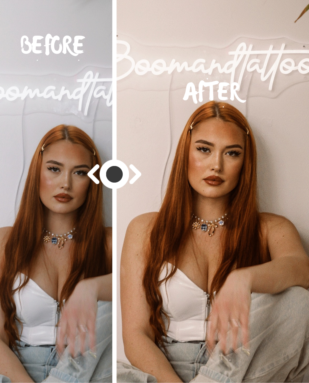 Tattoo Beige – Lightroom Preset für ein ästhetisches Portfolio.