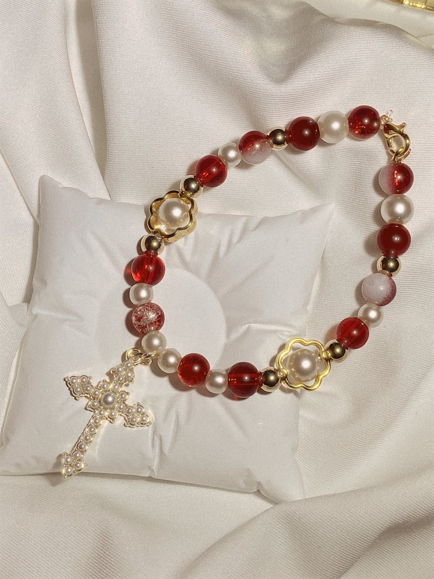 ❤️ RED DIVINE – Perlmutt & Gold Edition ✨